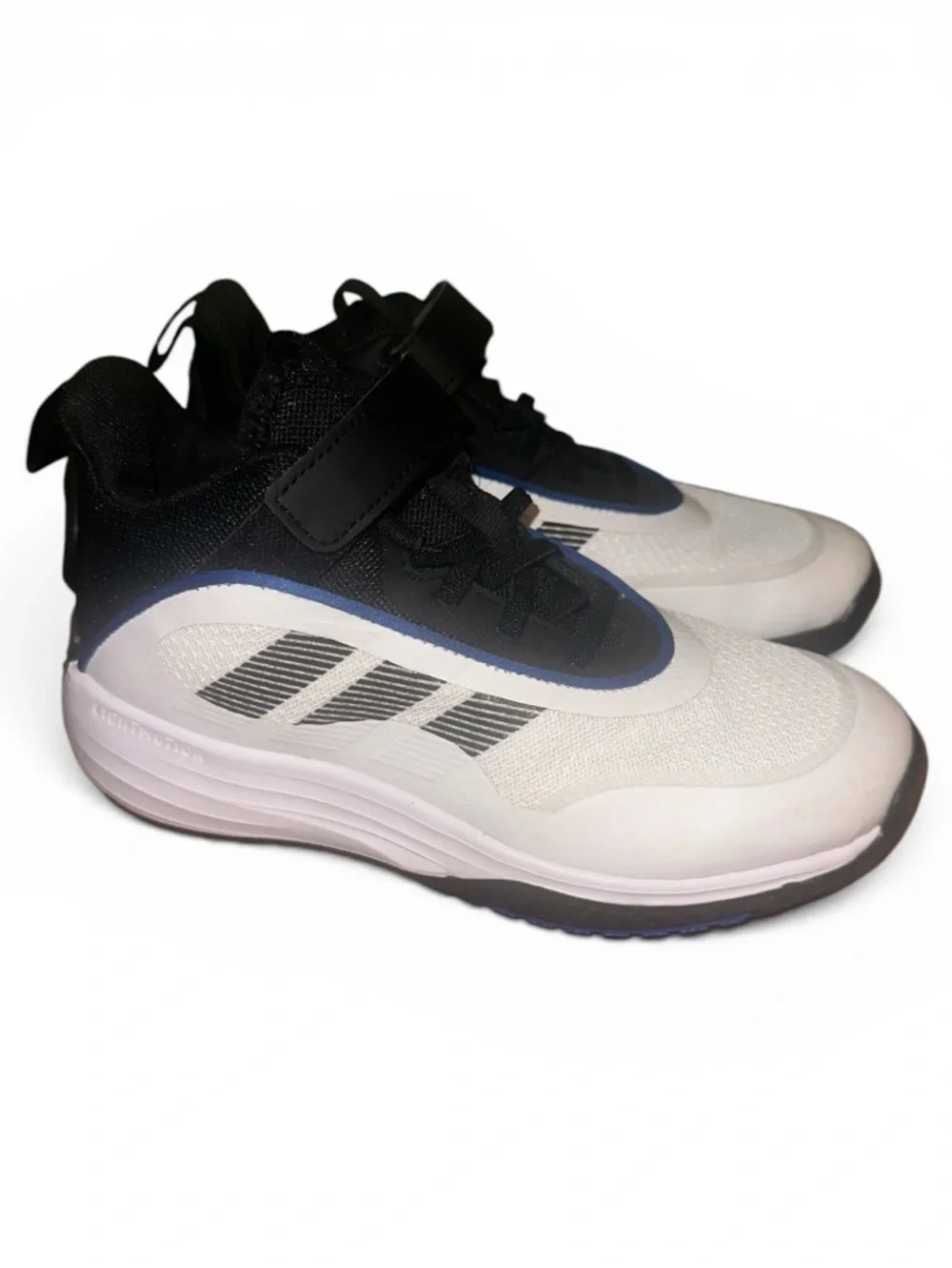 adidas Own The Game 3.0 Kids Youth Basketball Shoes White Sport Sneakers IF4592